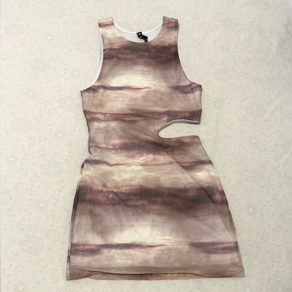 Motel Halter Mini Dress